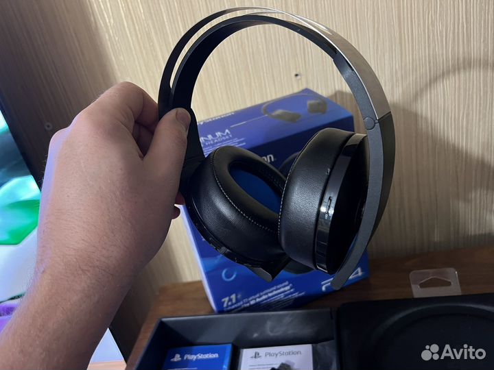 Наушники Sony platinum wireless ps4/ps5