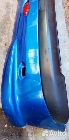 Бампер задний Peugeot 206