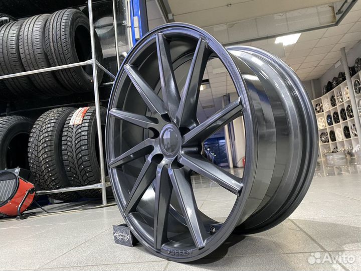 Диски литые vossen CVT 5x112 r18 #1658 серые