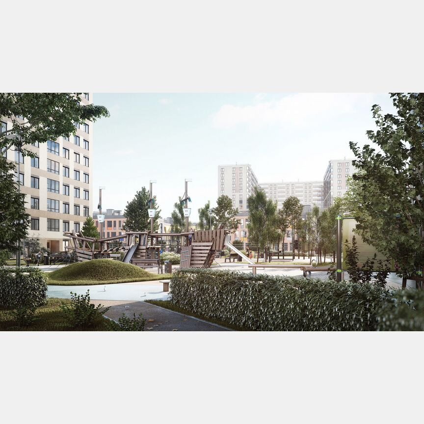 2-к. квартира, 59 м², 2/16 эт.