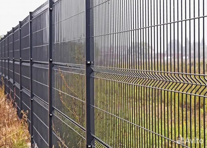 Забор 3D гиттер сетка