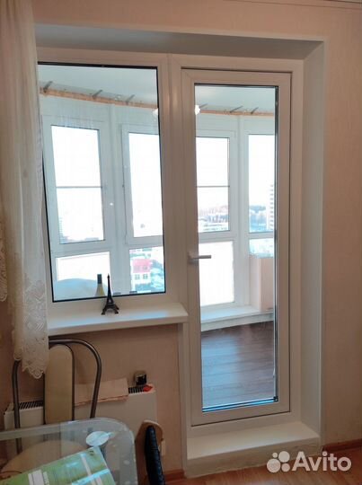 Балконный блок с дверью