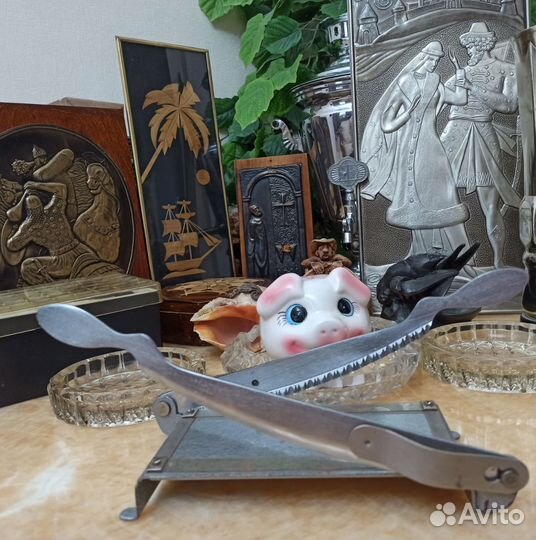 Нож для обрезки фото бумаги, резак СССР