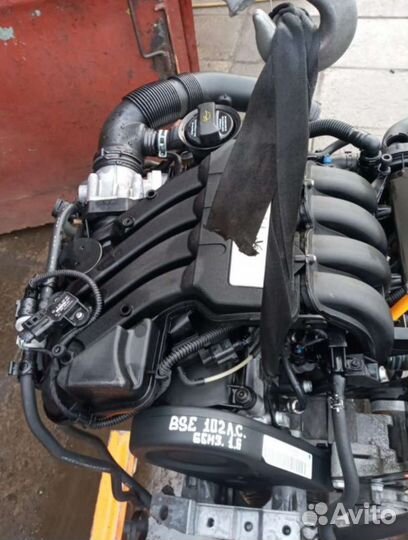 Двигатель Skoda Octavia A5 BSE 1.6 Бензин