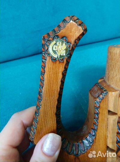 Пивная деревянная кружка