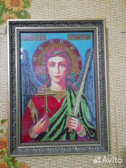 Икона из бисера