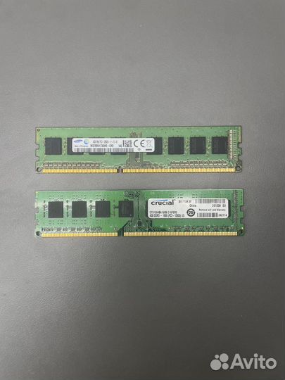 Материнская плата с процессором i5 4570 и 2x 4gb
