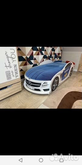 Машинка кровать