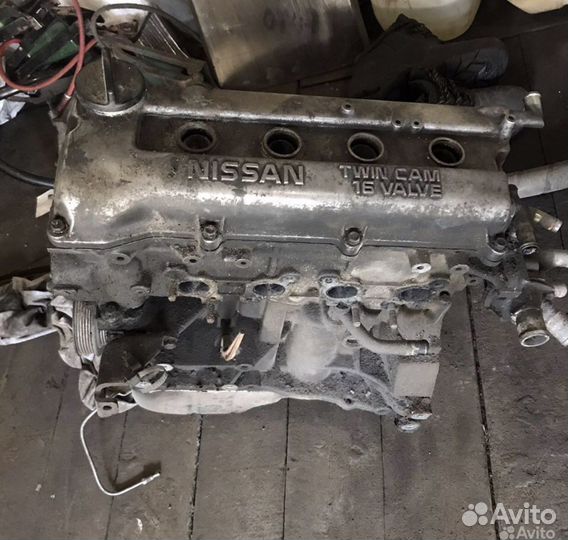 Двигатель cg10 Nissan March Micra на запчасти