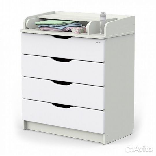 Комод Сириус-2wood 804 пвх (белый премиум)