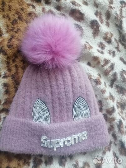 Шапка зимняя для девочки