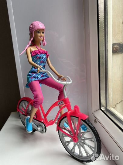 Кукла Barbie велосипедистка
