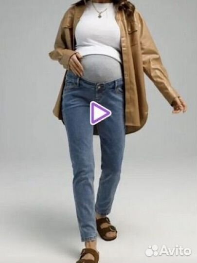 Джинсы для беременных 42/44