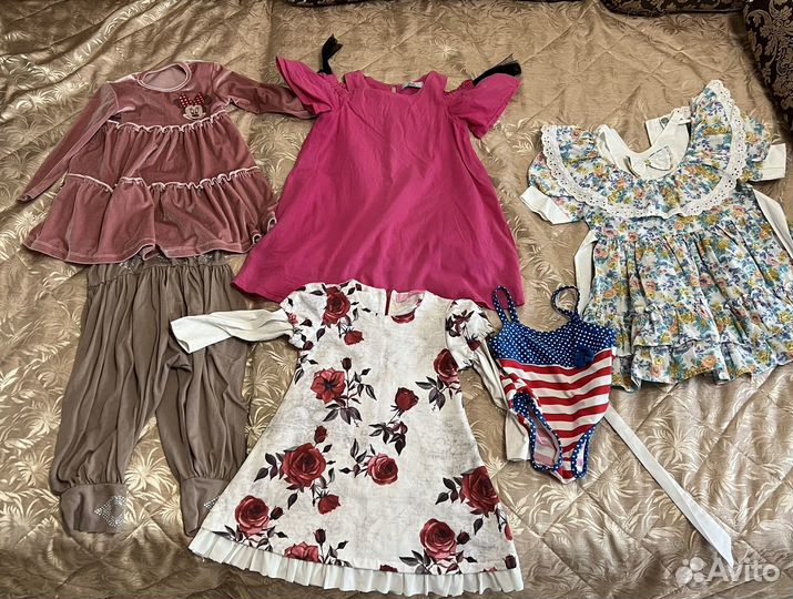 Вещи на девочку,пакетом 50 вещей