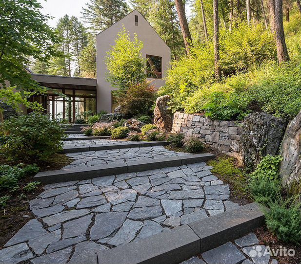 Сланец плитняк черный