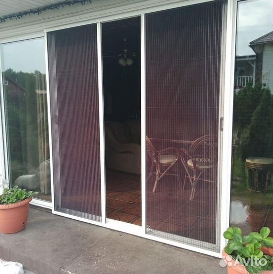 Москитная сетка плиссе