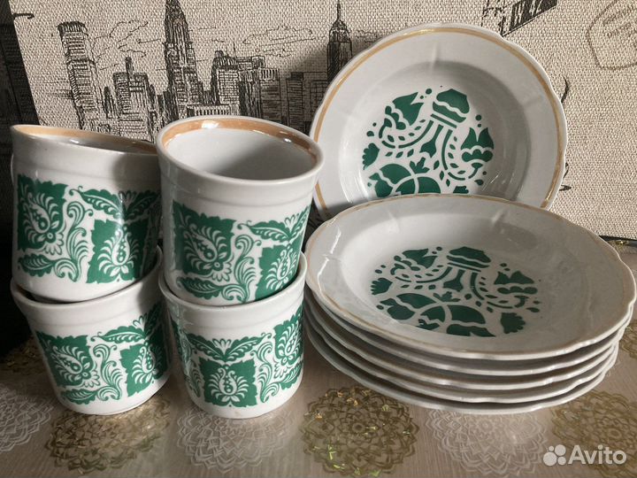 Кружки 250 мл и тарелки 300 мл суповые цена за все