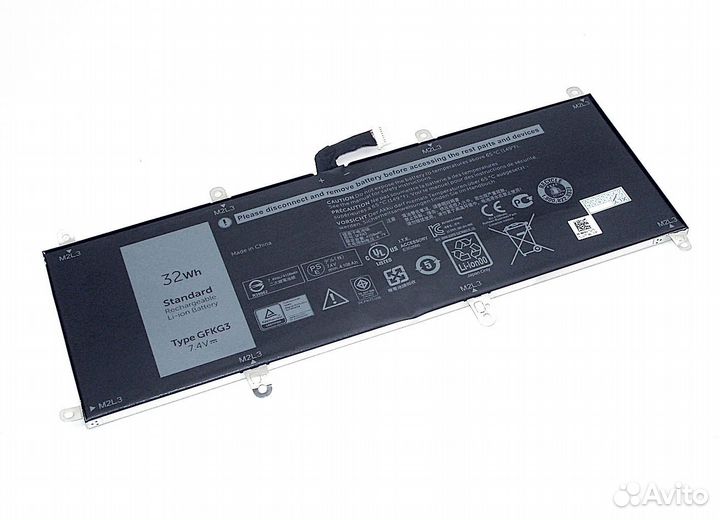 Акб gfkg3 Dell Venue 10 Pro 5056 7.4V 4220mAh 8Pin