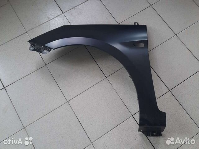 Крыло Hyundai Solaris 11-17 левое неокрашенное