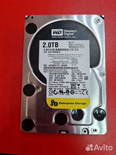 Жесткий диск - Western Digital WD2003fyys