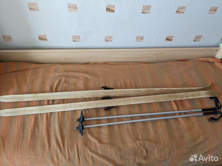 Лыжи деревянные СССР PJS prosport