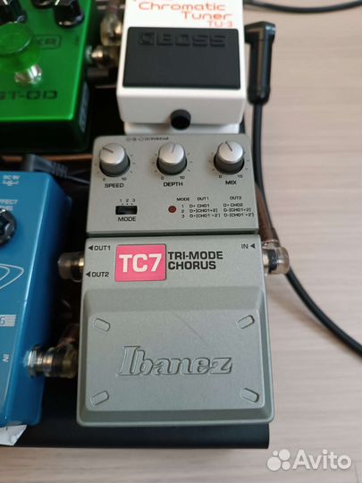 Педаль гитарных эффектов ibanez TC7