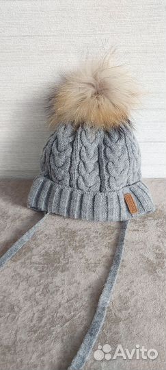 Шапка на завязках, р.48-50