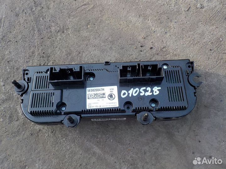 Блок управления печкой skoda Octavia A7 2013-2020