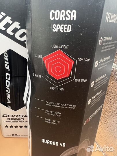 Покрышки Vittoria Corsa Speed TLR 25 mm