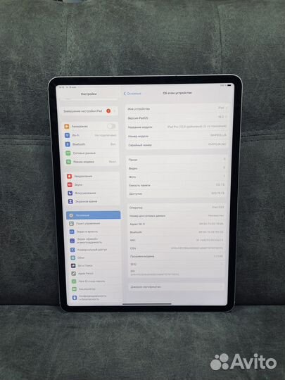 iPad Pro 12.9 (5gen) 512Gb Wifi+Cell Silver 3635