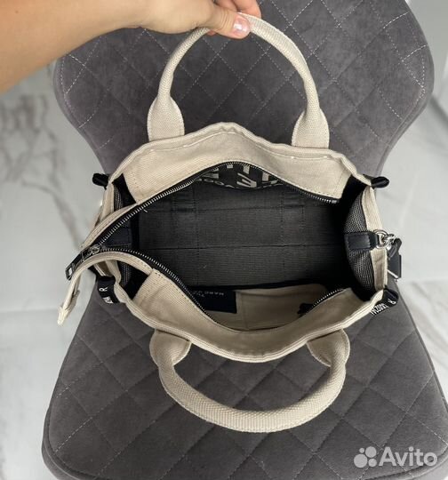 Сумка marc jacobs medium tote BAG warm sand