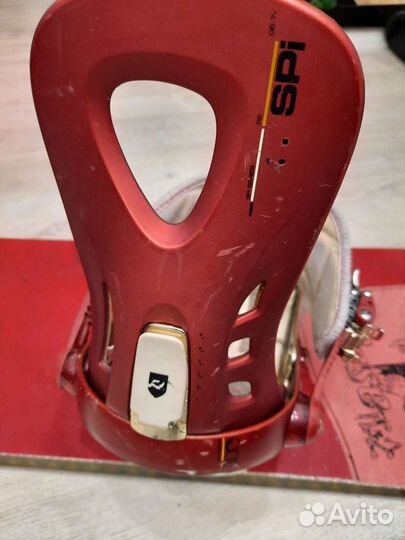 Крепления для сноуборда ride spi series