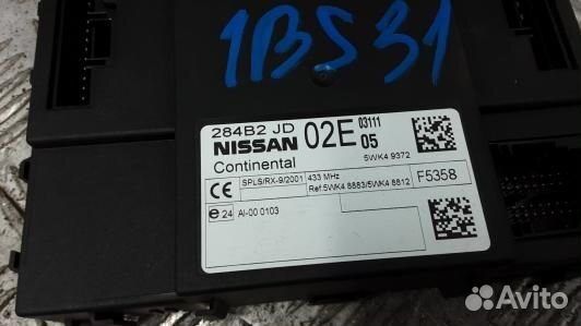Блок комфорта nissan qashqai J10 (1BS31M301)