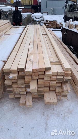 Доска обрезная ест. влаж. хвоя 1 сорт 40х150х6,0