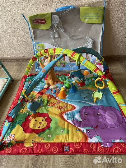 Развивающий коврик tiny love