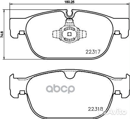 К-т дисков. тормоз. колодок P86027 Brembo