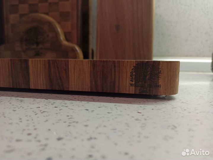 Торцевая разделочная доска из дуба