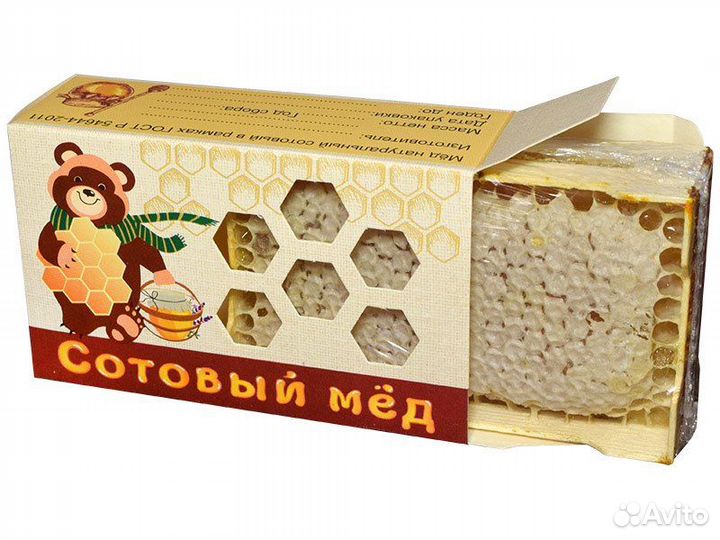 Мед в сотах