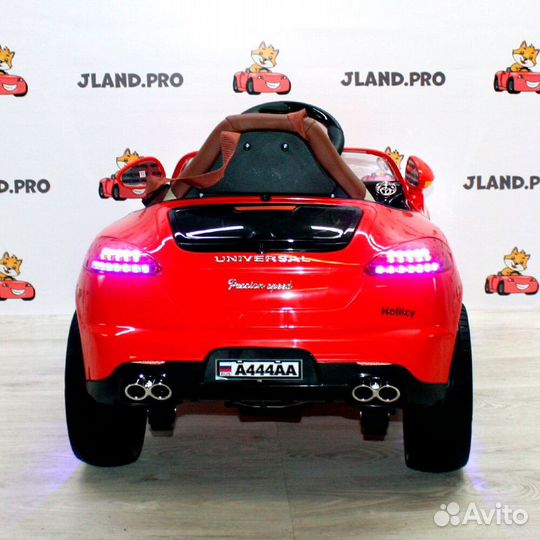 Электромобиль Porsche Panamera A444AA VIP красный