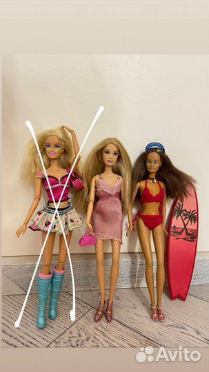 Барби, одежда и обувь для барби