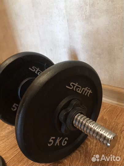 Гантеля разборная