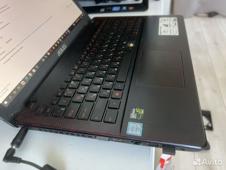 Ноутбук asus k550vx core i7 6700