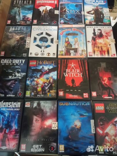 Игровые диски на пк