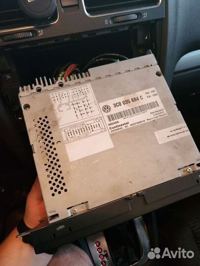 Магнитола RNS 510, Volkswagen