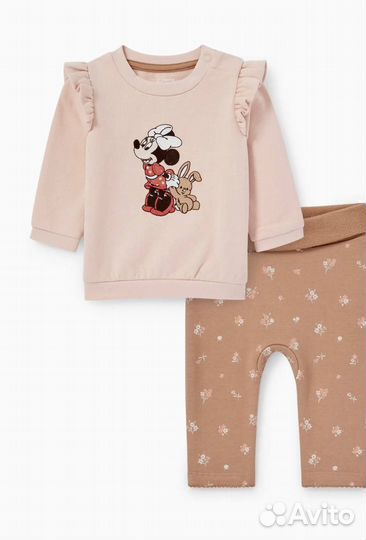 Костюм для девочки 62 68 свитшот леггинсы