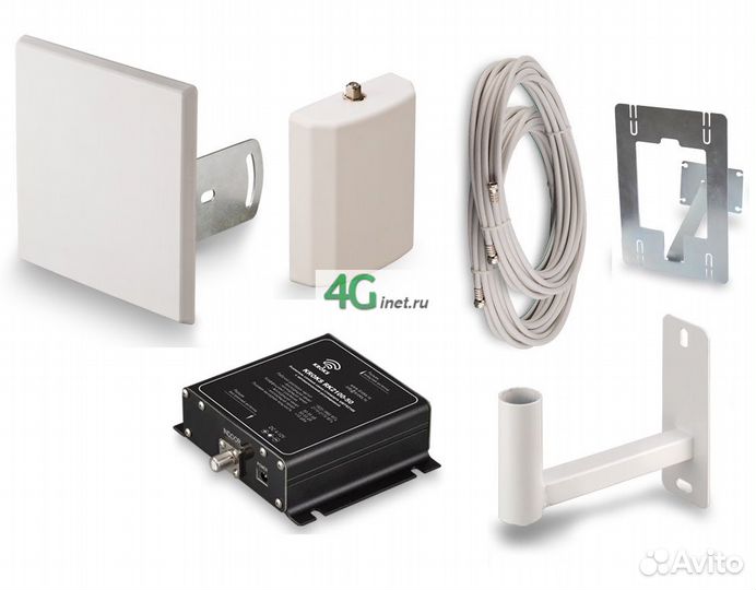 Комплект усиления сотовой связи GSM900 для дачи