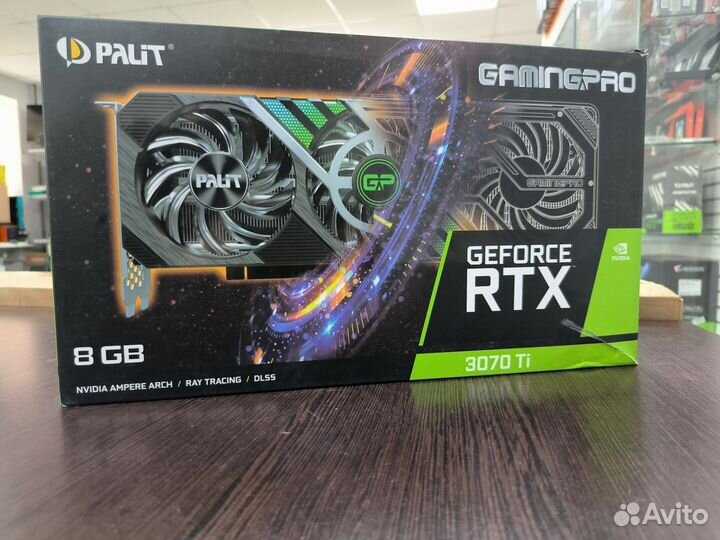 Видеокарта Palit GeForce RTX 3070 Ti Gaming Pro