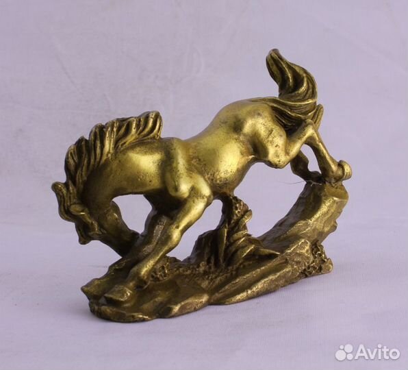 Лошадь - Китайская Статуэтка из Бронзы RU*66-5