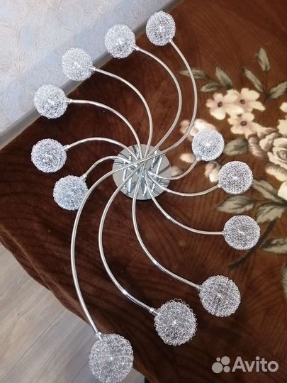 Люстра потолочная бу