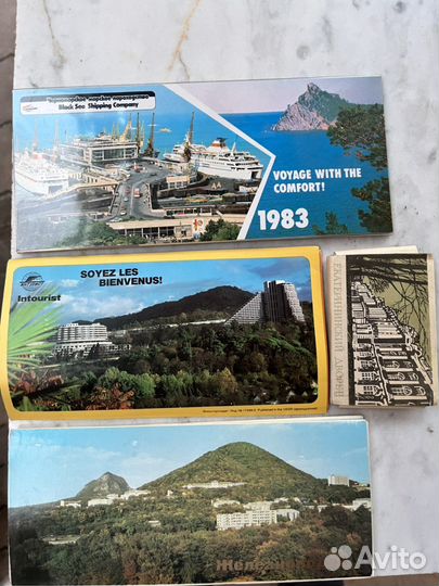 Сувенирные наборы фотографий СССР